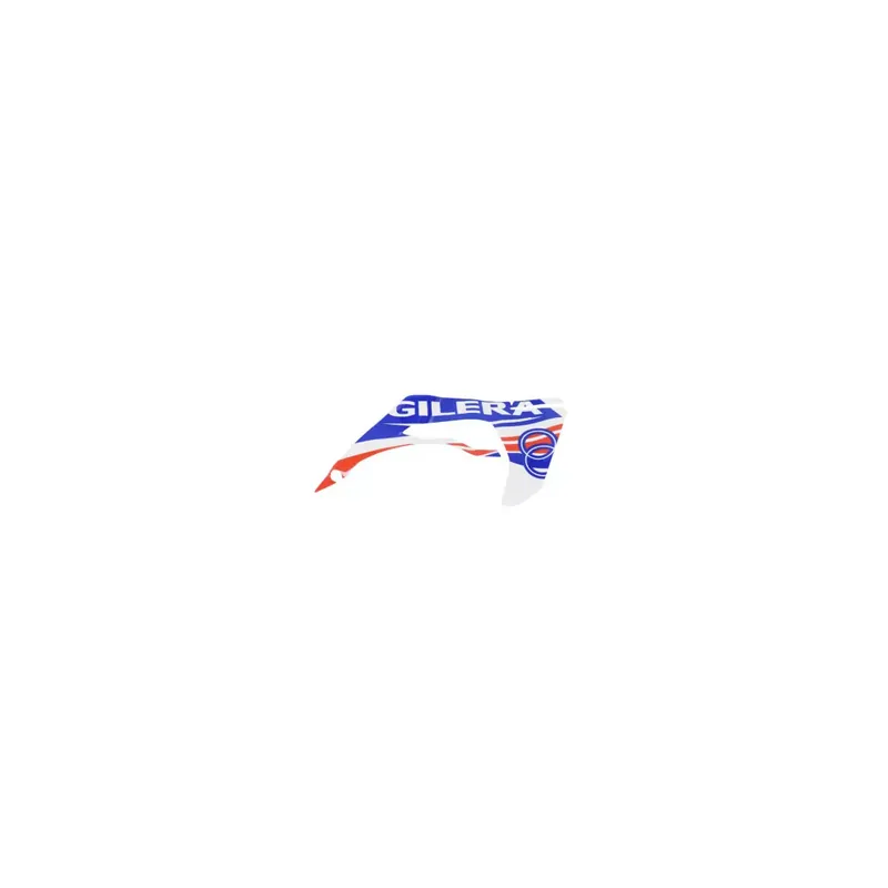 AUTOCOLLANT/STICKER/DECOR AILE AVANT DROITE ORIGINE PIAGGIO GILERA 50 SMT, RCR 2018/ BLANCHE — Pas Cher