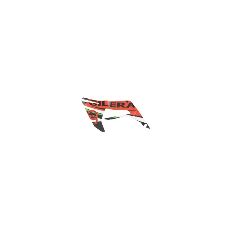Expédition Rapide AUTOCOLLANT/STICKER/DECOR DE PHARE GAUCHE ORIGINE PIAGGIO 50 GILERA SMT/RCR 2018/ NOIR/ROUGE -