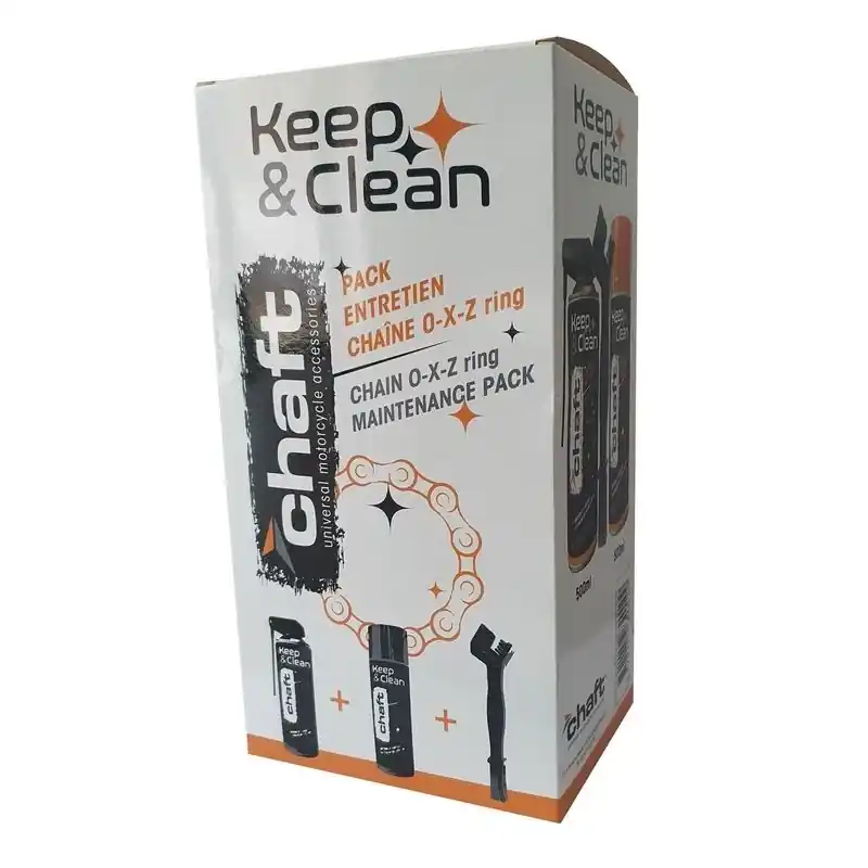 Remise KEEP & CLEAN PACK ENTRETIEN CHAINE