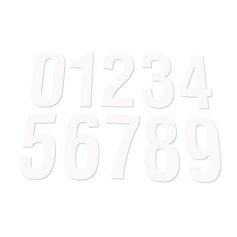 Paiement Sécurisé NUMEROS COMPET BLANC 4 (X3)