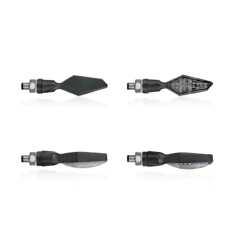 Achat Immédiat CLIGNOTANTS À LED DRAFT NOIR/FUME