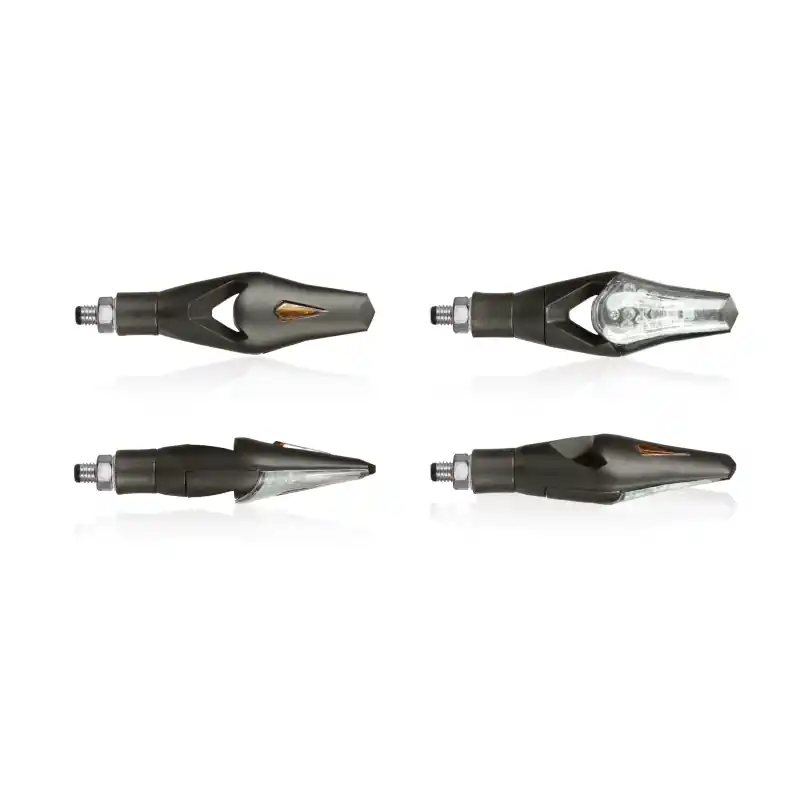 Commande En Gros CLIGNOTANTS À LED HECKER NOIR/TRANSPARENT