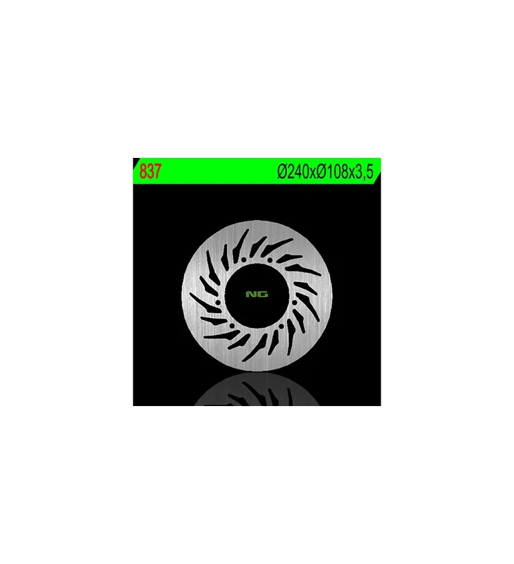 Commander Maintenant DISQUE DE FREIN NG 837 ROND FIXE