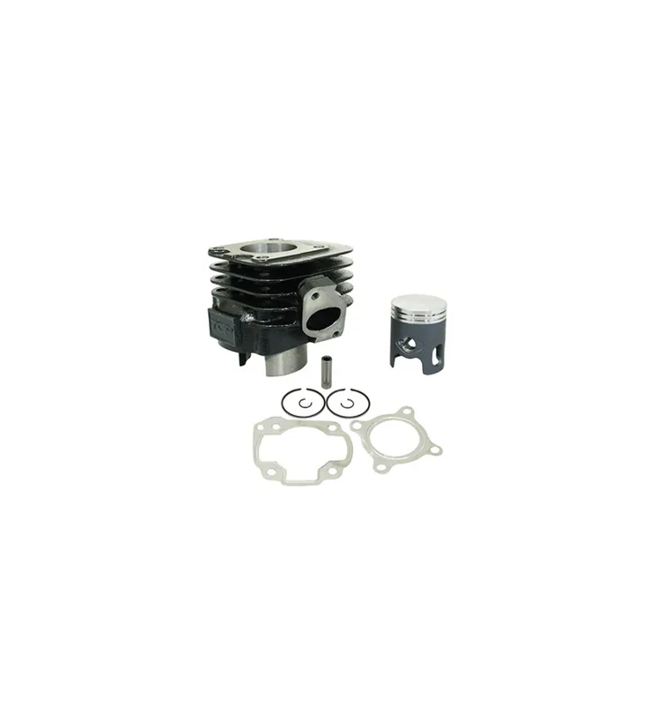 CYLINDRE SCOOT TOP PERF FONTE (BLACK TROPHY) POUR MBK 50 OVETTO 2T, MACH G, YAMAHA 50 NEOS 2T Satisfait Ou Remboursé