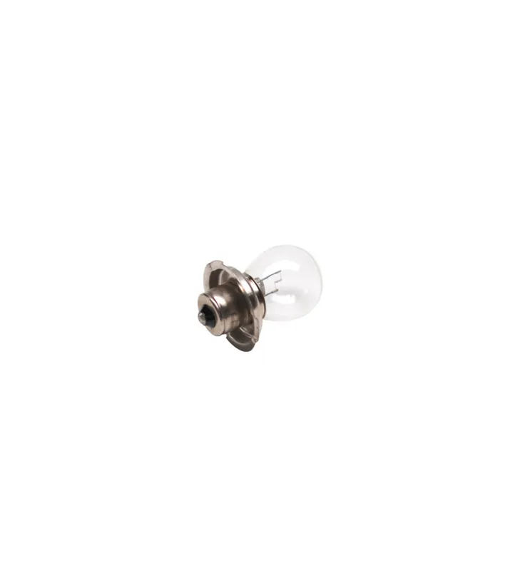 AMPOULE 6V 15W NORME S3 CULOT P26S BLANC (VENDU A L'UNITE) Certifié