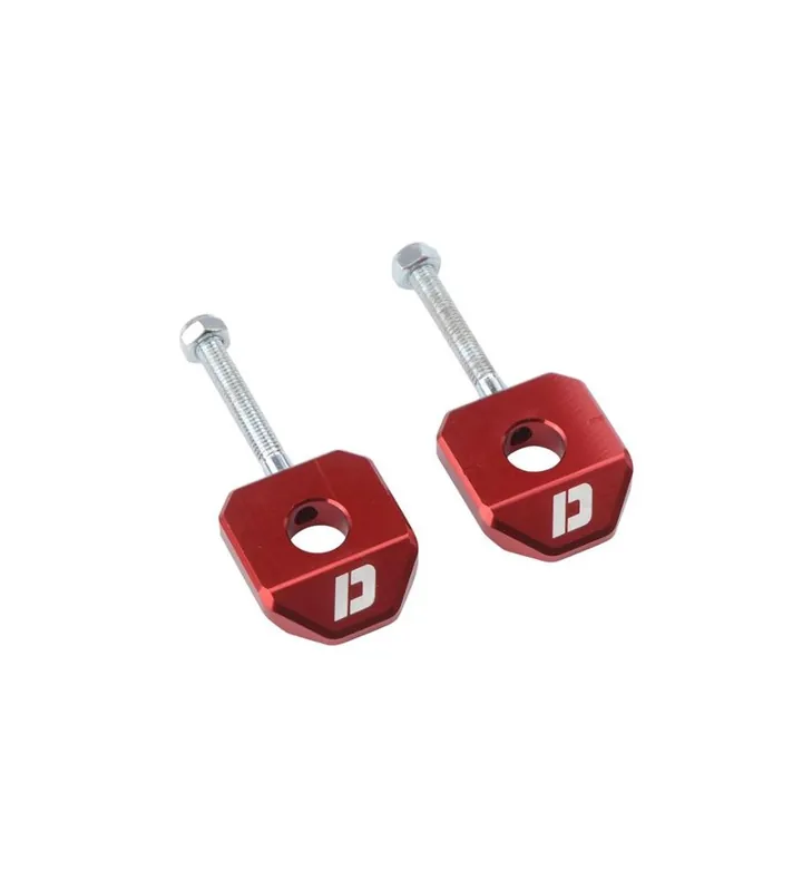 TENDEUR DE CHAINE DOPPLER ROUGE DERBI ET GILERA AXE DE 12MM Promotion