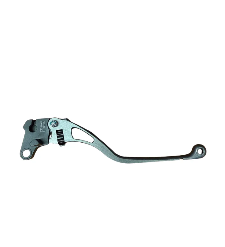 Solde LEVIER EMBRAYAGE GRIS SUPPORT NOIR POUR ZONTES SCRAMBLER
