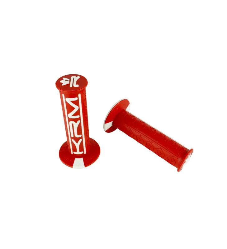 Solde REVETEMENTS POIGNEE KRM PRO RIDE ROUGE BLANCHE