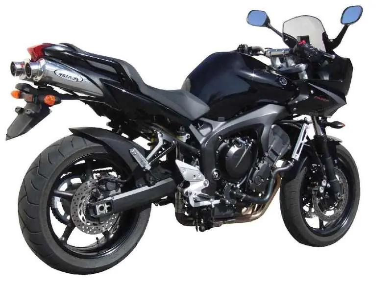 2 Silencieux Remus Revolution GP alu noir FZ 6 ( 2004-2010 ) RJ7 / 5VX Jusqu&rsquo;à Épuisement Des Stocks