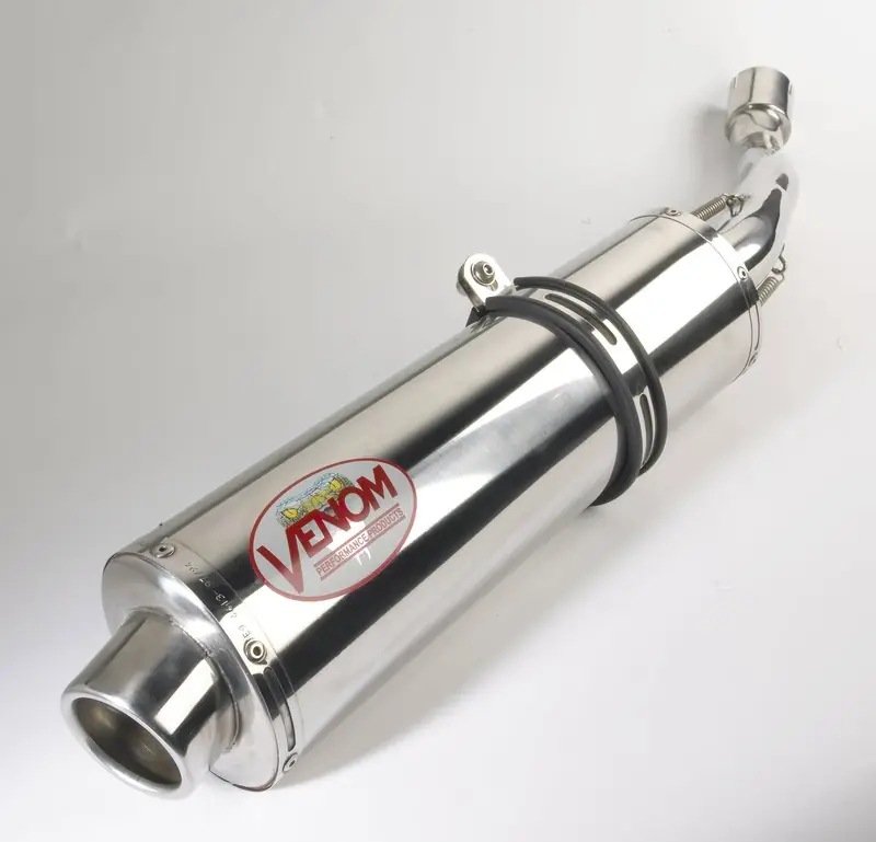 Ligne 4 en 1 Venom ovale inox pour FZS600 98/2003 RJ02 / RJ021 Commander Vite