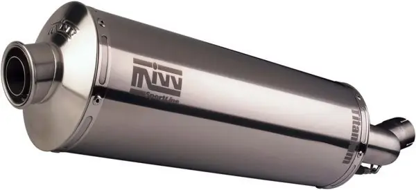Sil Mivv Sportline ovale inox haut pour YZF 1000 R1 1998/2001 Paiement Sécurisé