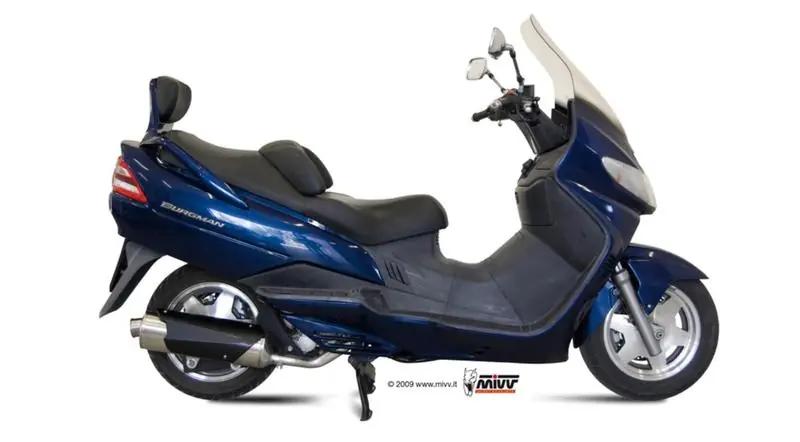 Mivv ligne 1/1 City Run inox pour Suzuki AN250 Burgman 1999/2002 Offre Du Jour