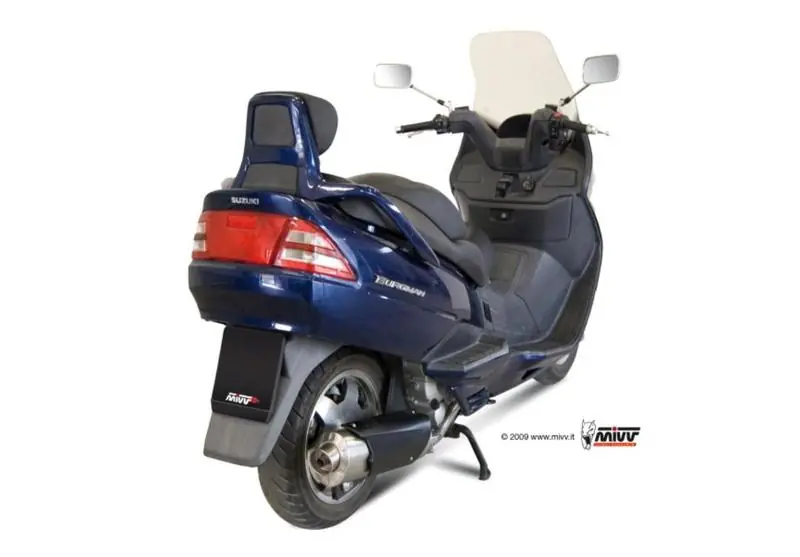 Mivv ligne City Run inox avec cat pour Suzuki AN250 Burgman 1999/2002 Usine Directe