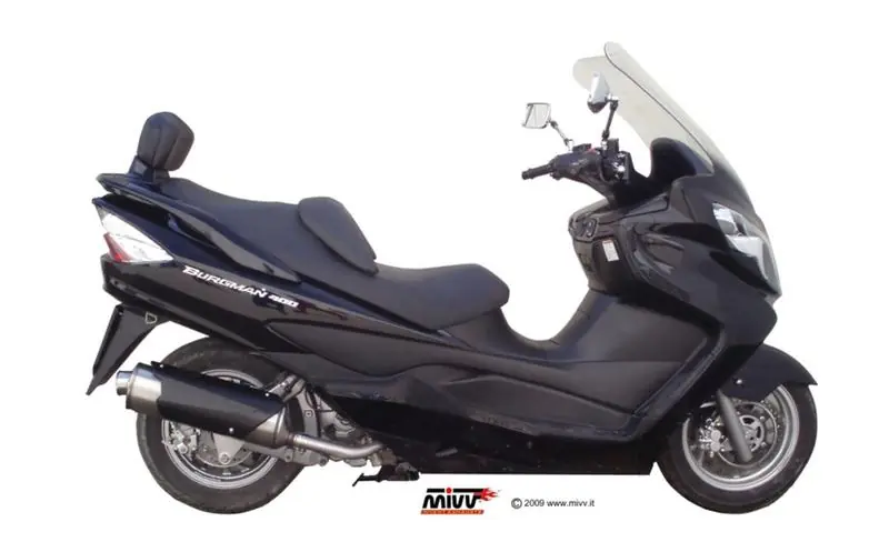 Mivv Ligne complète inox City Run pour Burgman 400 2007/2009 Achat Immédiat