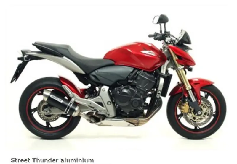 Vente Directe Silencieux silencieux Thunder carbone pour Honda 600 Hornet 2007/2010