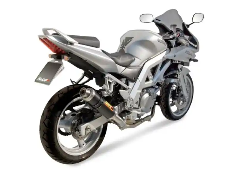 Marque MIVV Round GP silencieux carbone pour Suzuki SV650 N/S 2003