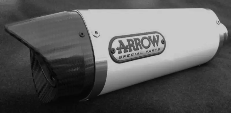 Arrow silencieux Thunder alu blanc coupelle carbone pour Honda CB1000R Expédié Aujourd&rsquo;hui