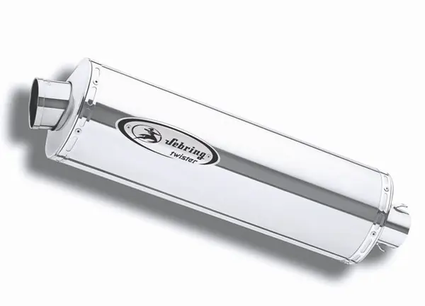 Sebring silencieux twister alu pour Triumph Tiger 1050 2007/2012 Certifié