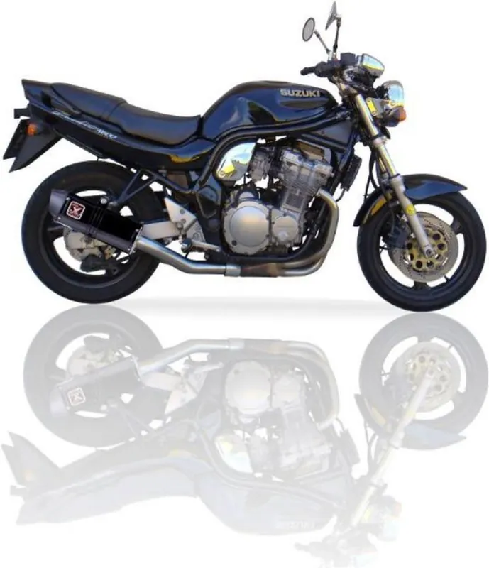 Ixil silencieux inox Hexoval Xtrem noir pour GSF 600 Bandit 1995/99 Livraison Express