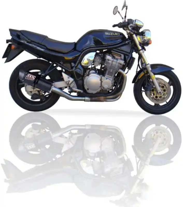 Ixil silencieux Hexoval Xtrem carbone pour GSF 600 Bandit 1995/99 Commander Maintenant