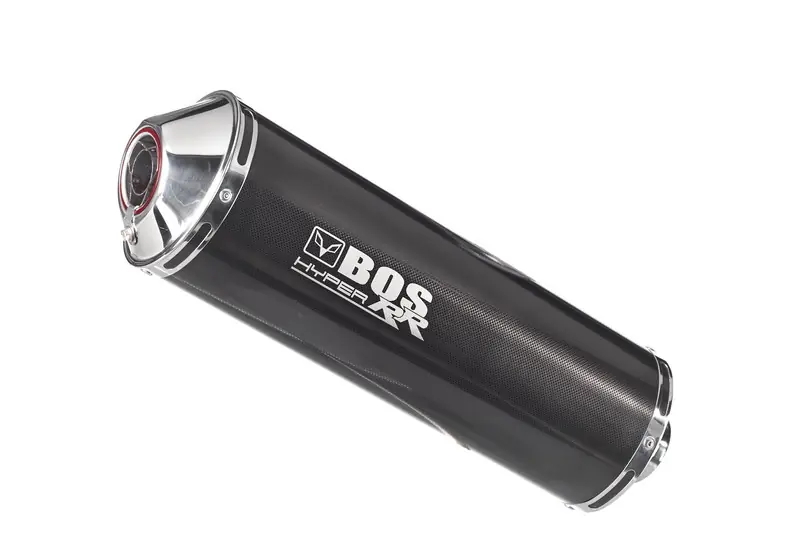 Bos silencieux ovale inox look carbone Hyper pour Yamaha YZF600 Thunde Meilleur Prix