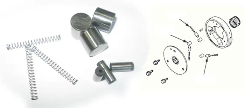 Kit de réparation Roue-Libre pour Yamaha XJ 650 1980-1987 Authentique