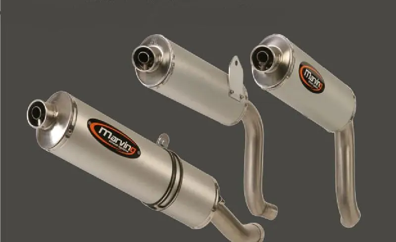 Solde Marving 2 silencieux Superline alu pour Honda VTR 1000 Firestorm SC36