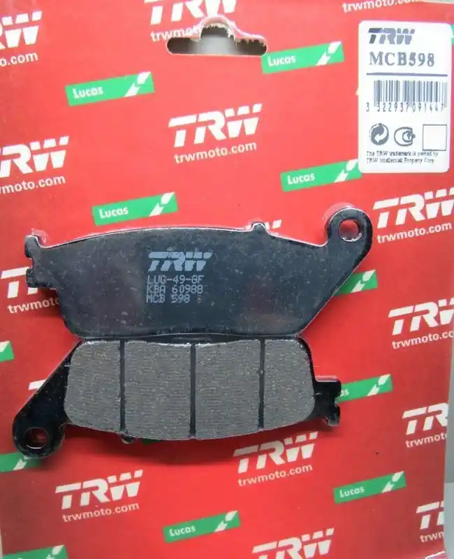 Plaquettes AV pour Peugeot Django 125 2014-2015 Authentique