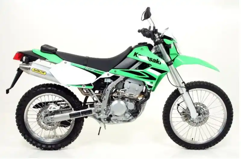 Commander Vite Arrow silencieux "Enduro 4T" alu pour Kawasaki KLX250 2009/2015