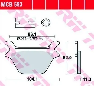 Usine Directe Plaquettes AR pour Harley Davidson FXSTS 1340 1990