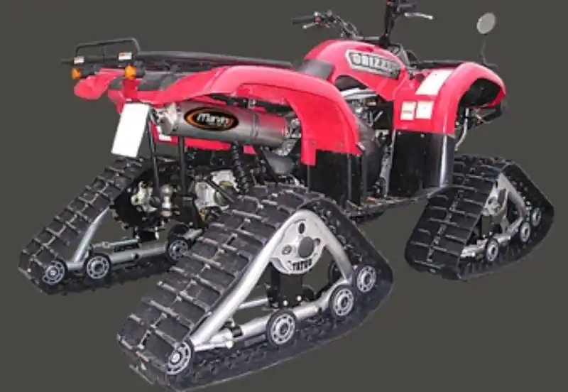 Silencieux Marving alu ovale pour quad Yamaha YFM 660 Grizzly 2003> Solde