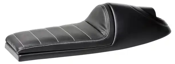 Must-Have Selle Café Racer type 2 noire semi-couverte
