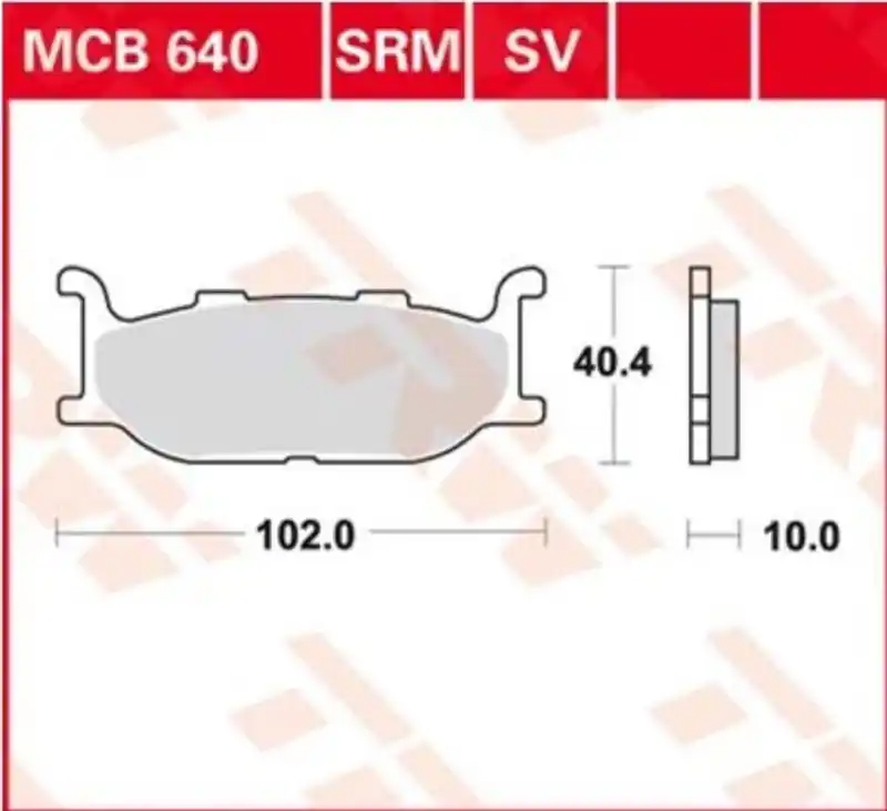 Plaquettes AV pour Yamaha 1300 Stryker 2011-2012 Commander Maintenant