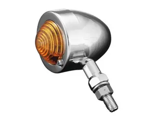 Clignotant Bullet tige longue chromé Bon Plan