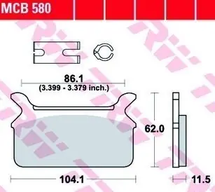 Super Prix Plaquettes AR pour Harley Davidson FLHTC 1340 1990-1998