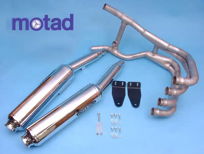 Motad Nexxus ligne 4 en 2 inox pour ZZR1100 ZXT10C 90/92 Bon Plan