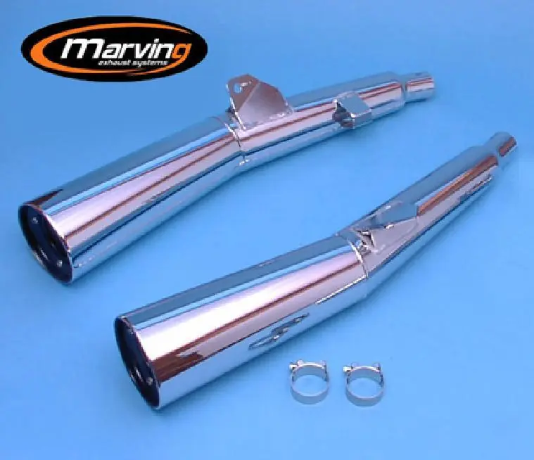 2 Silencieux Marving pour XJ 750 1984 / 1987 41Y / 42M Jusqu&rsquo;à Épuisement Des Stocks