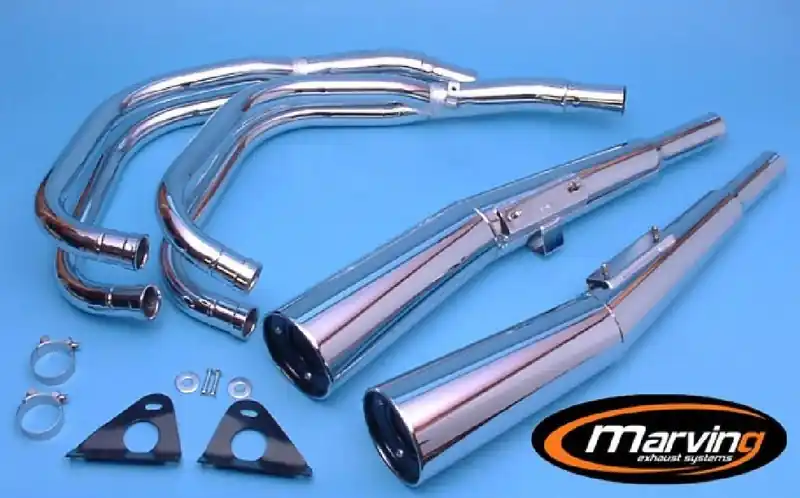 Meilleure Vente Marving, ligne 4 en 2 pour Honda CB750KZ RC01 79/83