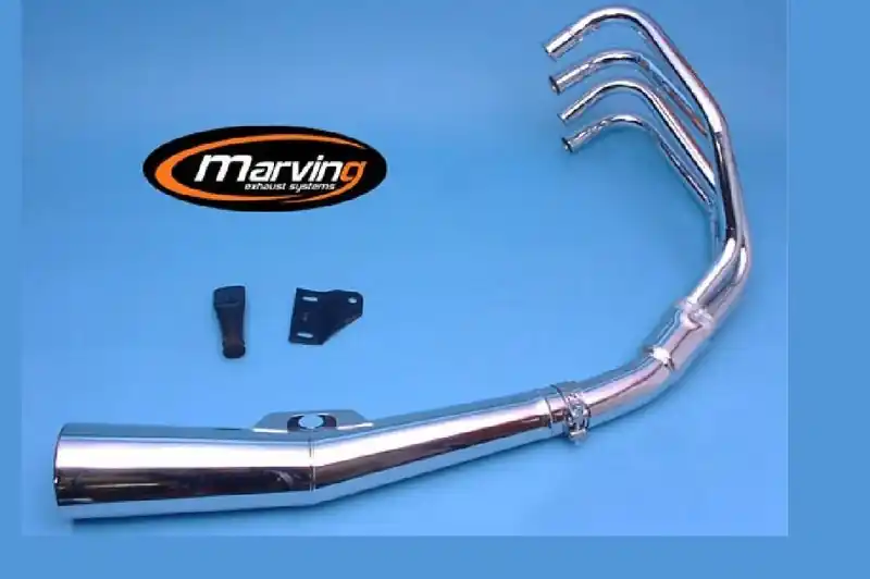 Marving ligne 4 en 1 chromée pour Kawasaki Z 650B et C Pas Cher