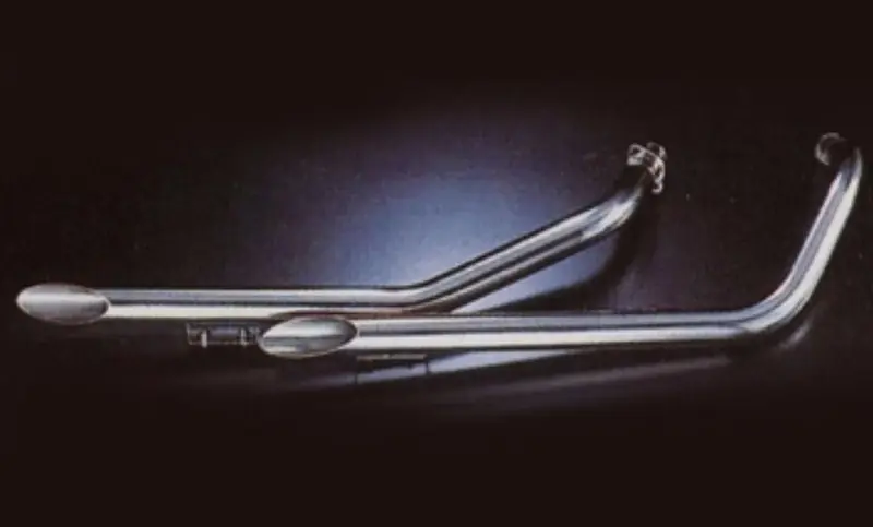 Haute Qualité Marving ligne Drag Pipes courts 2/2 chromée pour Honda VT 600 Shadow
