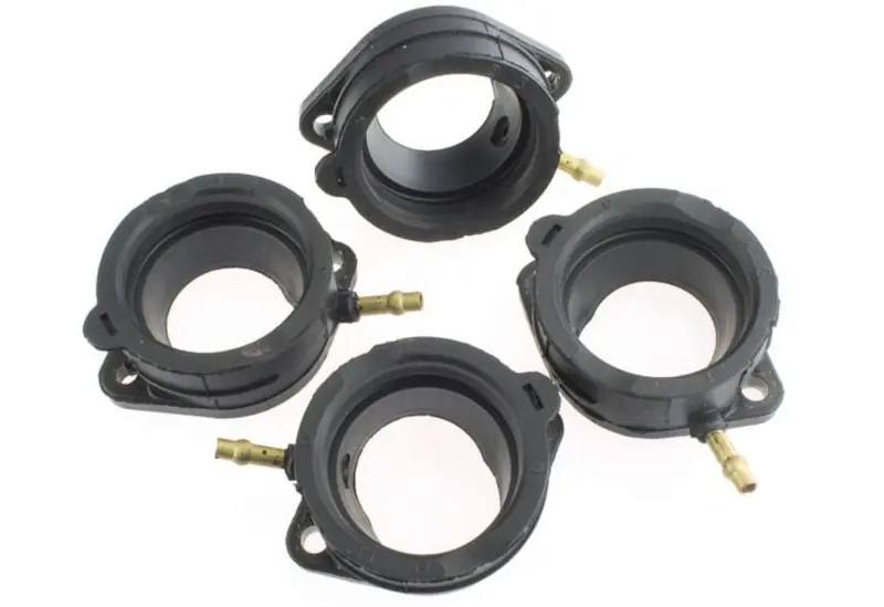 Authentique Jeu de 4 pipes d'admission pour Kawasaki ZZR-1100 de 1990 à 2001