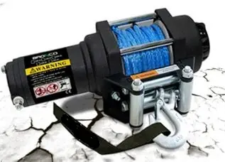 Treuil 4500 Câble Synthétique 15.5m Capacité 2040kg Avec Commande à Distance Petit Prix
