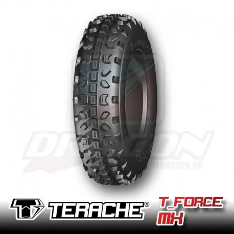 Pneu TERACHE T_FORCE MX 20x6x10 Tendre Usine Directe