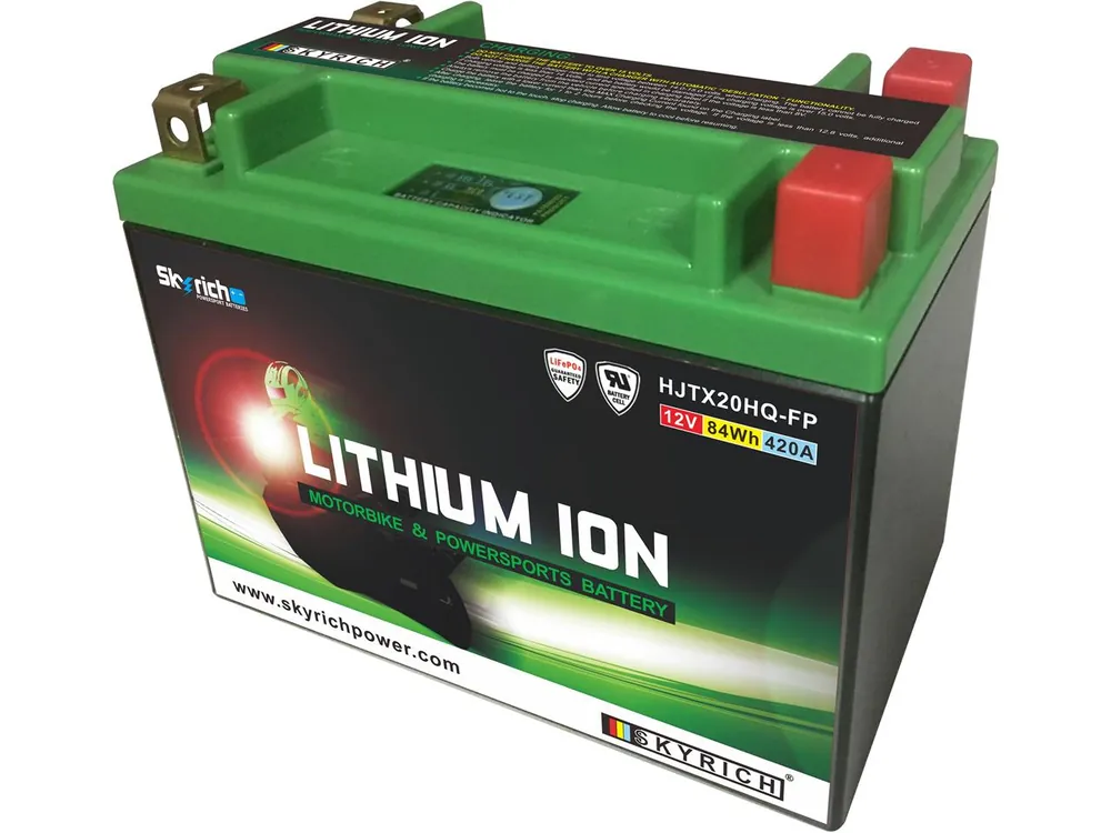 Certifié Batterie SKYRICH Lithium Ion LTX20L-BS sans entretien Yamaha 450 Wolverine