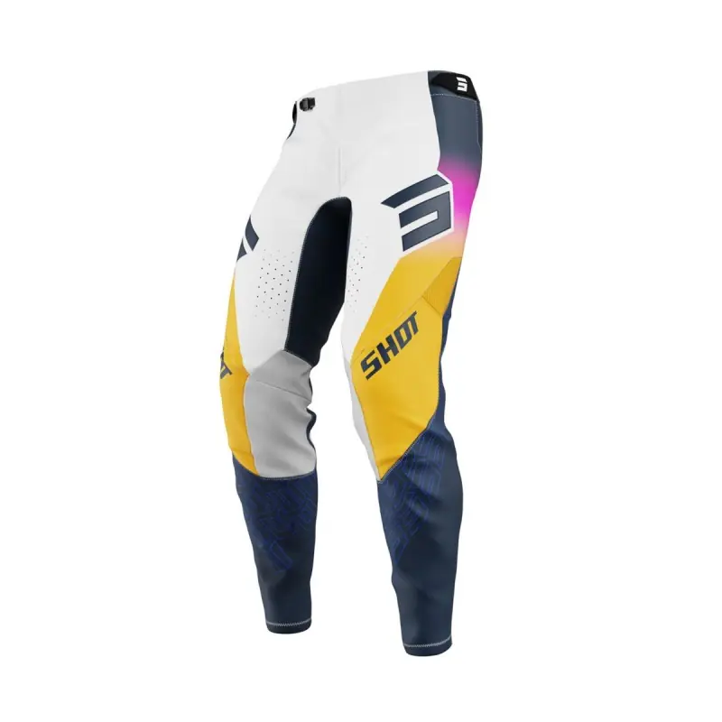 Meilleure Vente Pantalon SHOT 2025 Aerolite Ultra Bleu Rose Orange 26 – 34 – 2XS