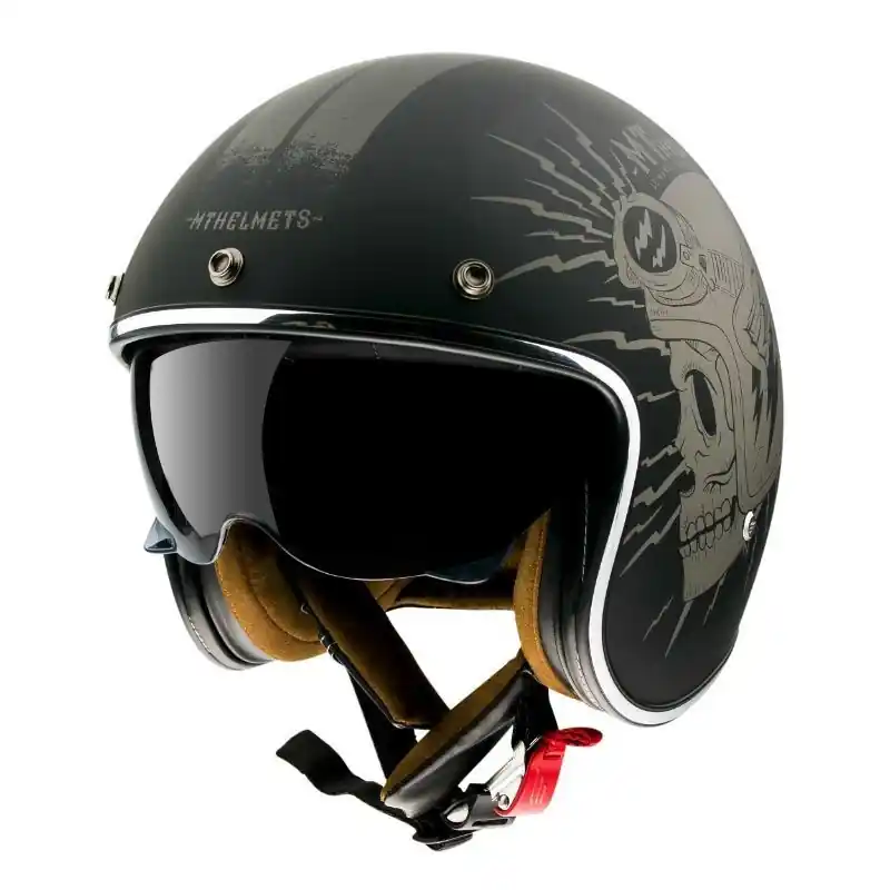 Soldes Casque MT LE MANS 2 SV DILER Noir XS – 53/54 cm