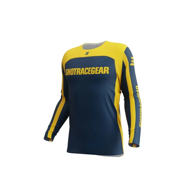 Maillot SHOT 2025 Contact Mythic Bleu XS – UK 38 Bon Plan