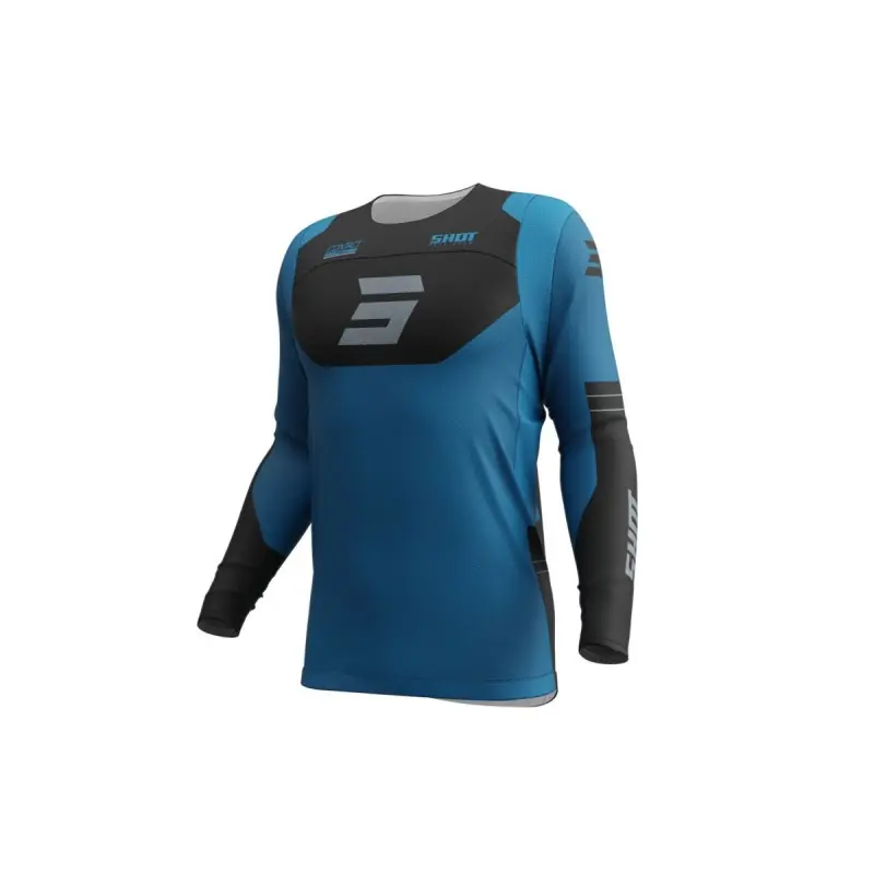 Offre Exclusive Maillot SHOT 2025 Contact Shield Bleu XS – UK 38