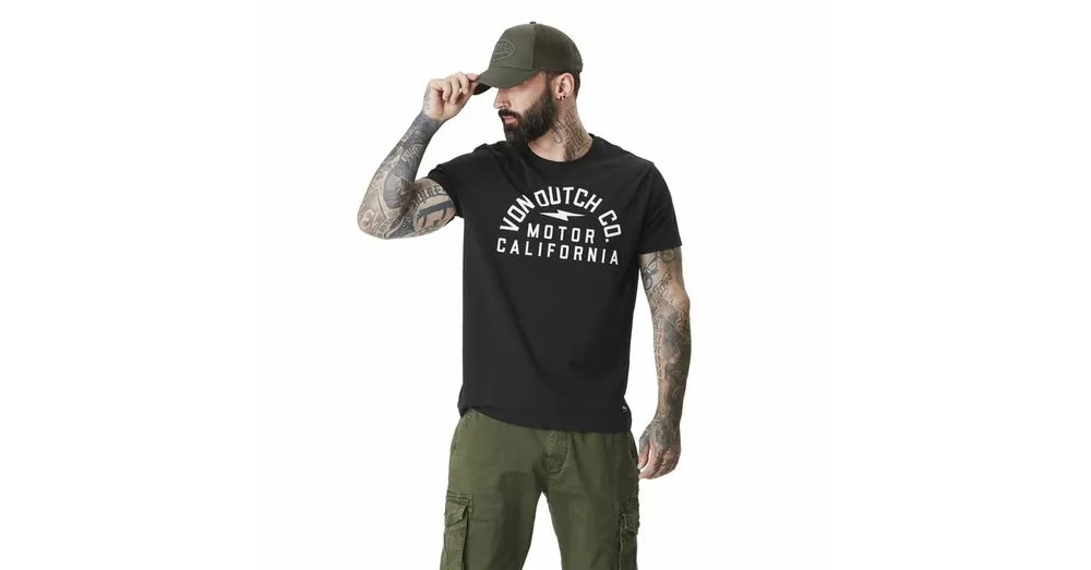 Tee Shirt Noir coupe Regular Col rond S Commande En Gros