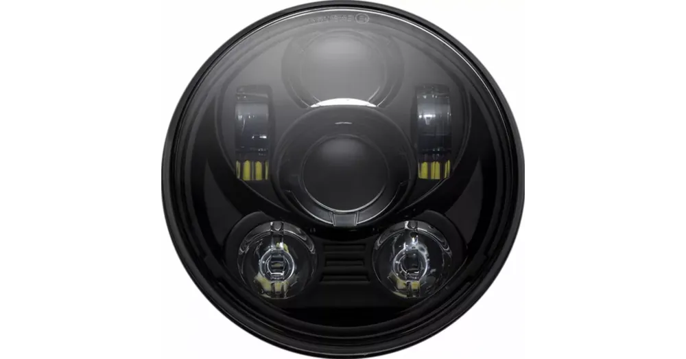 Affaire À Saisir Phare à LED Custom Dynamics 5.75&Prime; Noir Dyna Softail Sportster Street